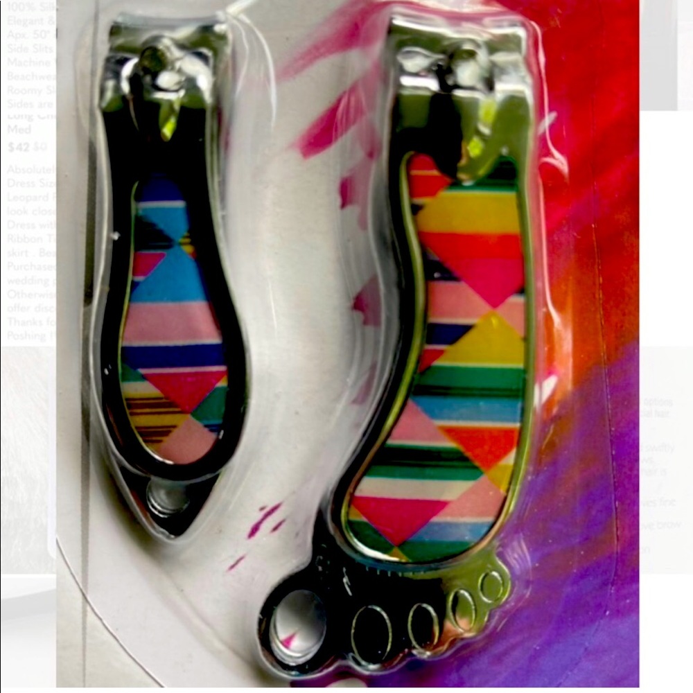 🍒5 for $15🍒
- NIP Set of 2 Nail Clippers Sassy & Chic 🦶rainbow